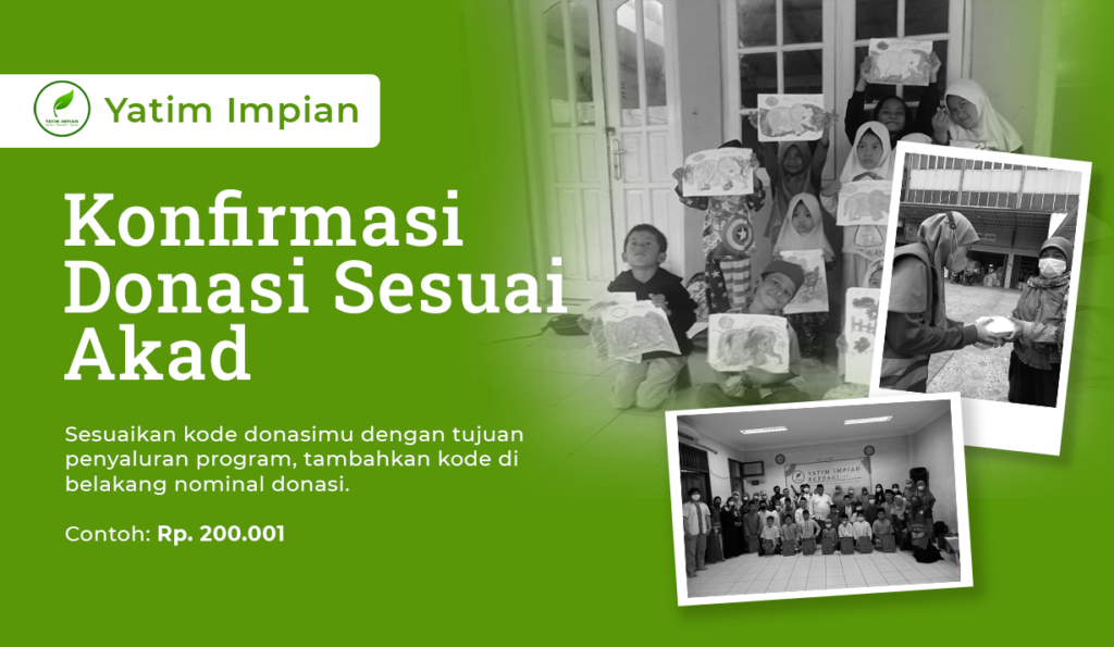 Konfirmasi Donasi Yatim Impian Indonesia